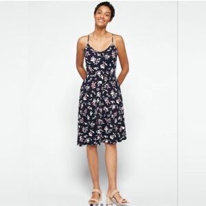 NWT Stitch Fix Nine Britton Navy Floral Knit Dress